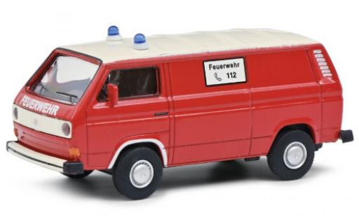 Modellautos Volkswagen T3 1/64 Schuco Kasten Feuerwehr Volkswagen T3 1/64 Schuco Kasten Feuerwehr modellautos