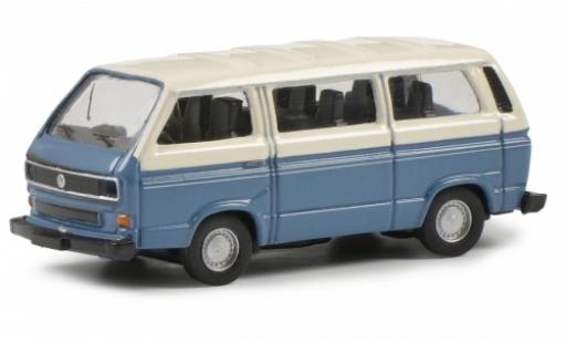Modellautos Volkswagen T3 1/87 Schuco b Bus L blau/beige Volkswagen T3 1/87 Schuco b Bus L blau/beige modellautos