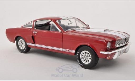 Modellautos Shelby GT 1/18 Shelby Collectibles 350 rot/weiss 1966 Legend Series mit Carroll -Signatur auf dem Fahrzeugdach ohne Vitrine Shelby GT 1/18 Shelby Collectibles 350 rot/weiss 1966 Legend Series mit Carroll -Signatur auf dem Fahrzeugdach ohne Vitrine modellautos