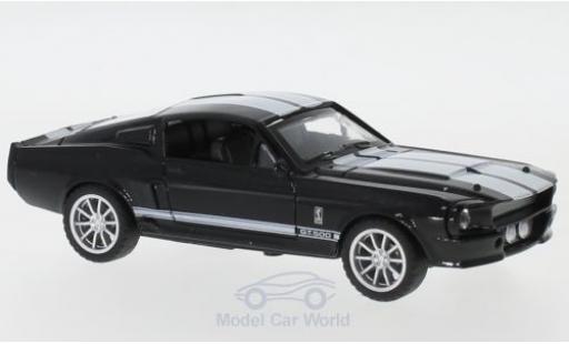 Modellautos Shelby Mustang 1/43 Shelby Collectibles GT500 schwarz/weiss 1967 Shelby Mustang 1/43 Shelby Collectibles GT500 schwarz/weiss 1967 modellautos