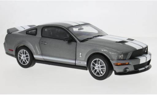 Shelby GT 1/18 Shelby Collectibles 500 grau 2007 1:18 modellautos