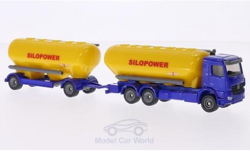 Modellautos Mercedes Actros 1/87 Siku Silopower Futtermittelsilohängerzug Mercedes Actros 1/87 Siku Silopower Futtermittelsilohängerzug modellautos