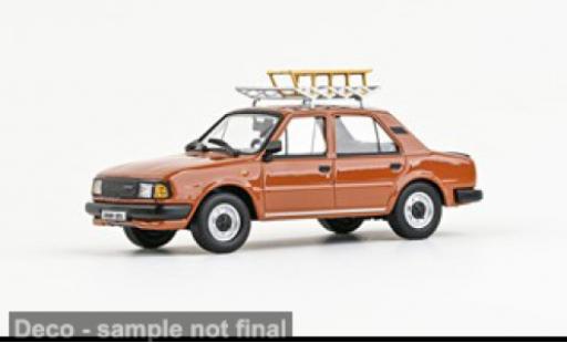 Skoda 120 1/43 Abrex L braun 1984 1:43 modellautos