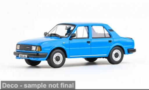 Modellautos Skoda 120 Base L blau 1984 1/43 Abrex