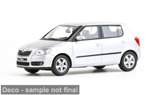 Modellautos Skoda Fabia Base II silber 2006 1/43 Abrex