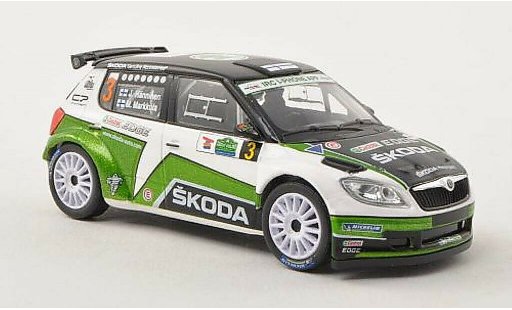 Skoda Fabia S2000 1/43 Abrex No.3 Rally Irland 2012 /M.Markkula modellautos