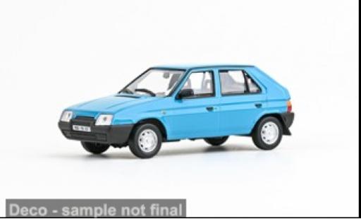 Skoda Favorit 1/43 Abrex 136L blau 1988 1:43 modellautos