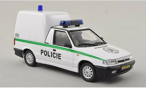 Skoda Felicia Pick-Up 1/43 Abrex Pickup Policie Ceske Republiky - Polizei der Tschechischen Republik modellautos