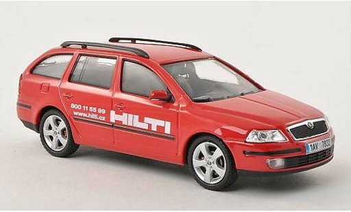 Skoda Octavia Combi 1/43 Abrex II Hilti modellautos