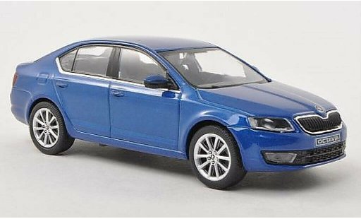 Skoda Octavia Base 1/43 Abrex III blau 2013 modellautos