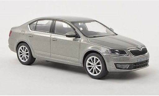 Skoda Octavia Base 1/43 Abrex III grau-beige 2013 modellautos