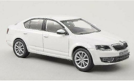 Skoda Octavia Base 1/43 Abrex III weiss 2013 modellautos