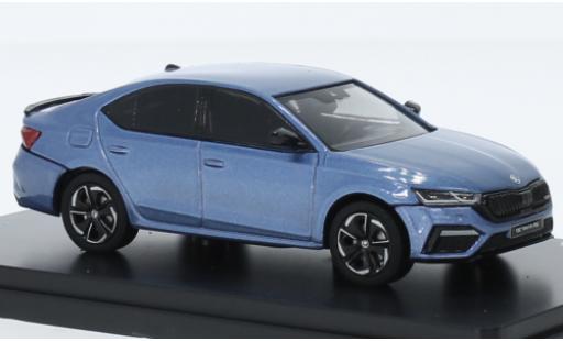 Skoda Octavia 1/43 Abrex IV RS blau 2020 1:43 modellautos
