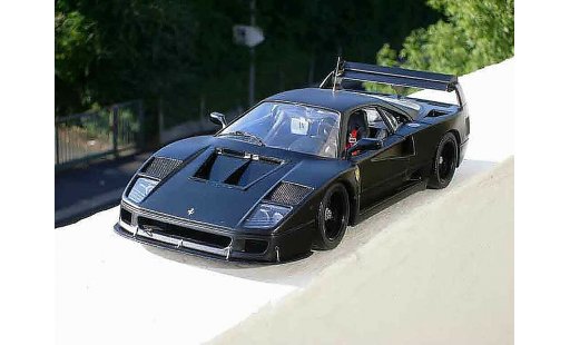 Ferrari F40 LM 1/18 Polistil schwarz modellautos