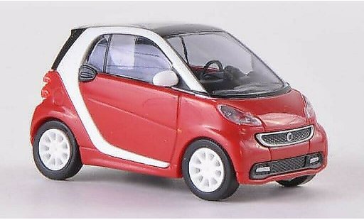 Smart ForTwo Coupe 1/87 Busch rot 2012 modellautos