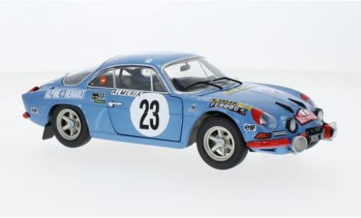 Alpine A110 1/18 Solido Renault No.23 Rallye Monte Carlo 1972 1:18 modellautos