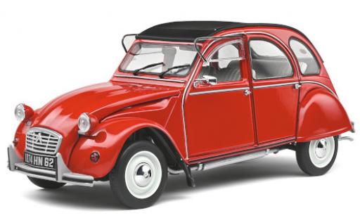 Modellautos Citroen 2CV 1/18 Solido 6 rot 1982 Citroen 2CV 1/18 Solido 6 rot 1982 modellautos