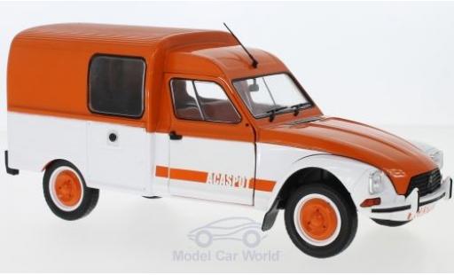 Modellautos Citroen Acadiane 1/18 Solido Acaspot orange/beige 1984 Citroen Acadiane 1/18 Solido Acaspot orange/beige 1984 modellautos