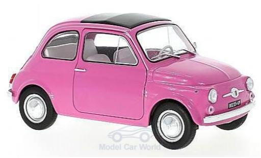 Modellautos Fiat 500 L 1/18 Solido L rosa 1969 Fiat 500 L 1/18 Solido L rosa 1969 modellautos