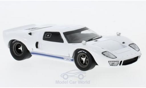 Modellautos Ford GT40 1/43 Solido weiss RHD 1966 Ford GT40 1/43 Solido weiss RHD 1966 modellautos