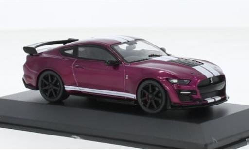 Modellautos Shelby GT 500 1/43 Solido Ford Mustang Fast Track metallise lila 2020 1:43 Shelby GT 500 1/43 Solido Ford Mustang Fast Track metallise lila 2020 1:43 modellautos