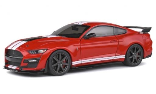 Ford Mustang 1/18 Solido Shelby GT 500 Fast Track rot/matt-weiss 2020 modellautos