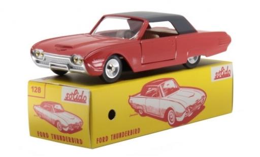 Modellautos Ford Thunderbird 1/43 Solido Hardtop orange/grau 1963 Ford Thunderbird 1/43 Solido Hardtop orange/grau 1963 modellautos
