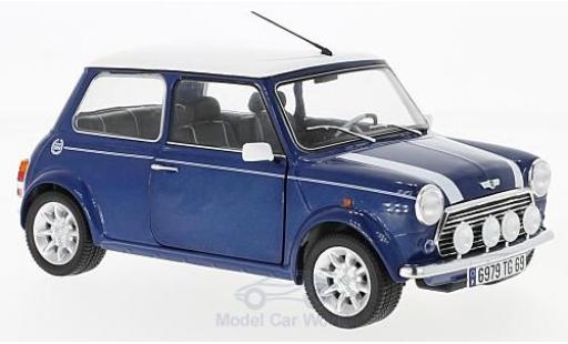 Mini Cooper S 1/18 Solido 1.3i Sport Pack mettalic blau modellautos