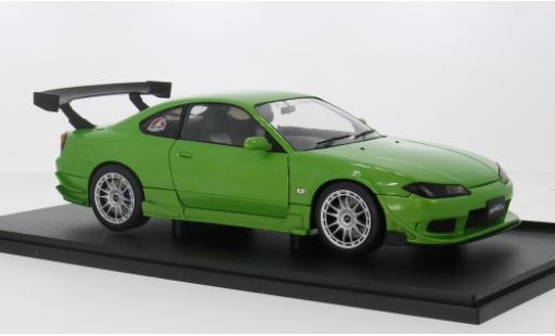 Modellautos Nissan Silvia 1/18 Solido S15 Spec-R Aero grün 1:18 Nissan Silvia 1/18 Solido S15 Spec-R Aero grün 1:18 modellautos