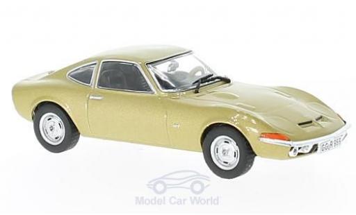 Opel GT 1/43 Solido gold 1968 modellautos