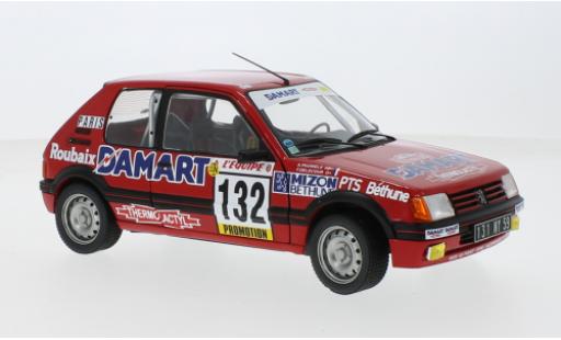 Peugeot 205 1/18 Solido GTI 1.6 No.132 Rallye WM Rallye Monte Carlo 1986 1:18 modellautos