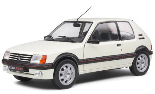 Modellautos Peugeot 205 1/18 Solido GTI 1.9 weiss 1988 Peugeot 205 1/18 Solido GTI 1.9 weiss 1988 modellautos