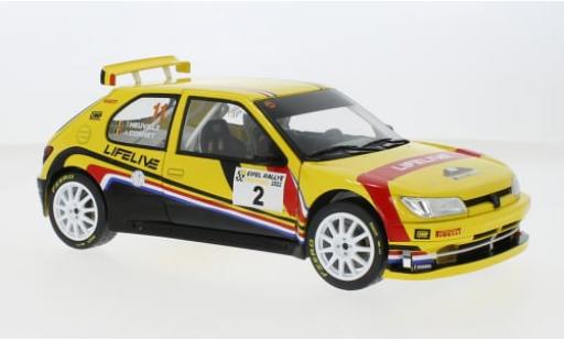 Peugeot 306 1/18 Solido Maxi No.2 Eifel Rallye Festival 2022 1:18 modellautos