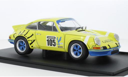 Porsche 911 1/18 Solido RSR No.105 Tour de France Auto 1973 1:18 modellautos