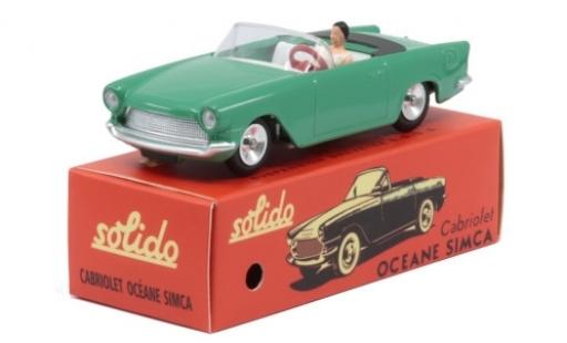 Modellautos Simca Oceane 1/43 Solido Cabriolet grün 1960 Simca Oceane 1/43 Solido Cabriolet grün 1960 modellautos