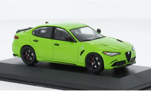 Modellautos Alfa Romeo Giulia 1/43 Solido Quadrifoglio metallise la chaux Alfa Romeo Giulia 1/43 Solido Quadrifoglio metallise la chaux modellautos