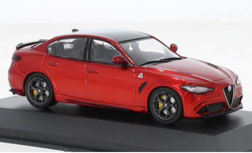 Modellautos Alfa Romeo Giulia 1/43 Solido Quadrifoglio metallise rot 2020 Alfa Romeo Giulia 1/43 Solido Quadrifoglio metallise rot 2020 modellautos