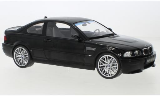Bmw M3 1/18 Solido (E46) CSL noire 2003 modellautos
