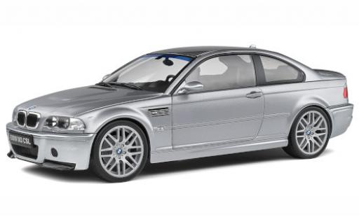 Modellautos Bmw M3 1/18 Solido (E46) CSL silber 2003 Bmw M3 1/18 Solido (E46) CSL silber 2003 modellautos