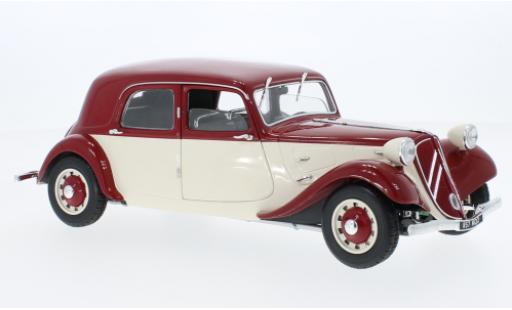 Modellautos Citroen Traction 1/18 Solido 7 rouge/beige 1937 Citroen Traction 1/18 Solido 7 rouge/beige 1937 modellautos