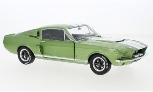 Shelby GT 500 1/18 Solido Ford Mustang metallise grün/weiss 1967 modellautos