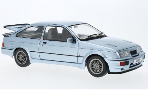Modellautos Ford Sierra 1/18 Solido RS 500 Cosworth metallise bleu clair RHD 1987 Ford Sierra 1/18 Solido RS 500 Cosworth metallise bleu clair RHD 1987 modellautos