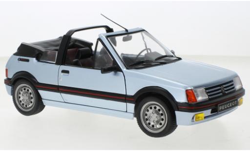 Modellautos Peugeot 205 1/18 Solido CTI metallise blau 1989 Peugeot 205 1/18 Solido CTI metallise blau 1989 modellautos