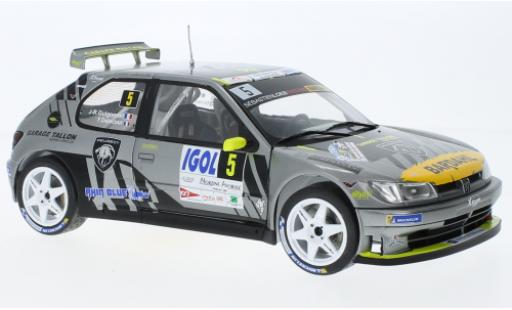 Modellautos Peugeot 306 1/18 Solido Maxi No.5 Rally du Mont Blanc 2021 Peugeot 306 1/18 Solido Maxi No.5 Rally du Mont Blanc 2021 modellautos