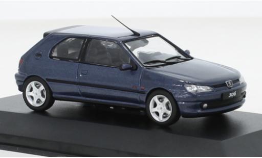 Modellautos Peugeot 306 1/43 Solido S16 metallise bleu 1998 Peugeot 306 1/43 Solido S16 metallise bleu 1998 modellautos