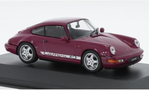 Modellautos Porsche 964 1/43 Solido 911  RS violett 1992 Porsche 964 1/43 Solido 911  RS violett 1992 modellautos