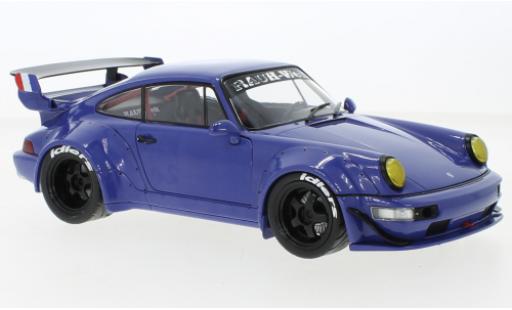 Porsche 991 RWB 1/18 Solido 911 (964) bleu Champagne 2017 modellautos