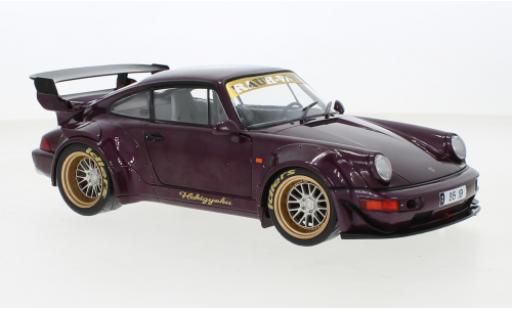 Modellautos Porsche 964 RWB 1/18 Solido 911  metallise lila HEKIGYOKU 2022 Porsche 964 RWB 1/18 Solido 911  metallise lila HEKIGYOKU 2022 modellautos