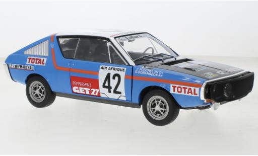 Modellautos Renault 17 1/18 Solido No.42 Rally Abidjan - Nice 1976 Renault 17 1/18 Solido No.42 Rally Abidjan - Nice 1976 modellautos
