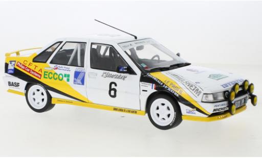Modellautos Renault 21 1/18 Solido Turbo No.6 Rallye Charlemagne 1991 Renault 21 1/18 Solido Turbo No.6 Rallye Charlemagne 1991 modellautos